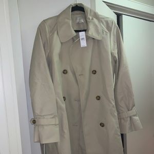 New with Tags LOFT Trench Coat